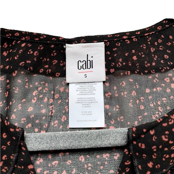 Cabi Prowl Long Sleeve Ruffle Neck Dress - Picture 3 of 4